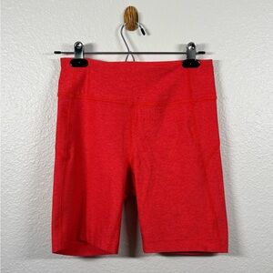 Outdoor Voices Red Bike Shorts